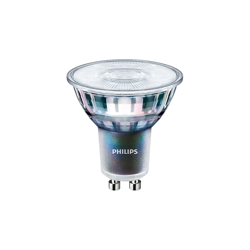 1 Box of 10 - Philips GU10 LED Reflector Lamp 5.5 W(50W), 4000K, Cool White, Reflector shape