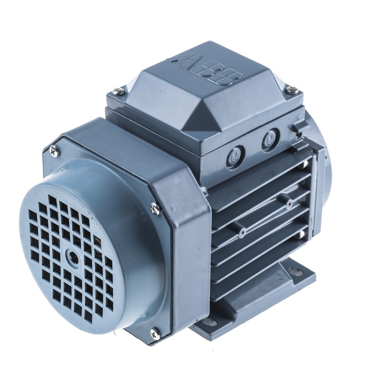 1 pcs - ABB 3GAA Reversible Induction AC Motor, 0.18 kW, IE2, 3 Phase, 4 Pole, 415 V, Foot Mount Mounting