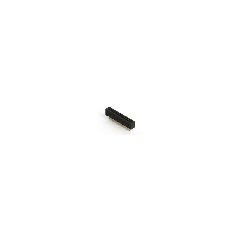 1 pcs : 355-024-500-201 - Standard Card Edge Connectors 24P .156' x .140' BLACK
