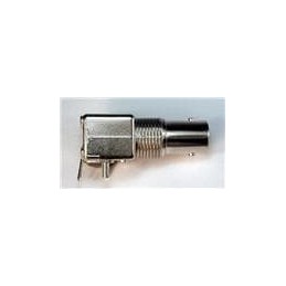1 pcs : 364M595L - RF Connectors / Coaxial Connectors BNC R/A PC JK, LOW PROF METAL