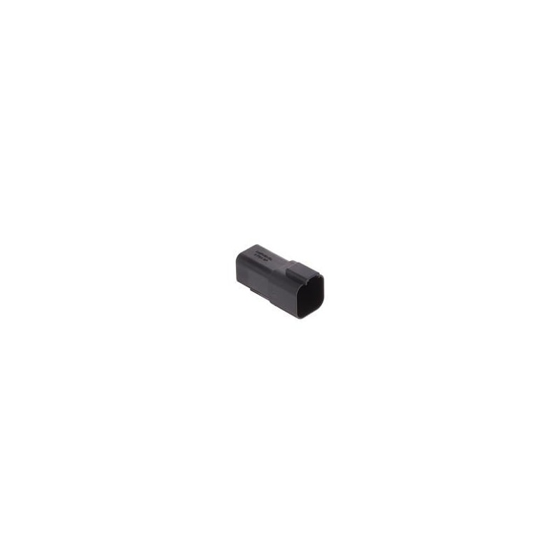 1 pcs : AT04-6P-BLK - Automotive Connectors 6 Pin Recept. BLK