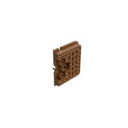 1 pcs : AWB-51SDL - Automotive Connectors Left Wedgelock for 102 Position Plug, (51 Positions), Keyed D, Brown