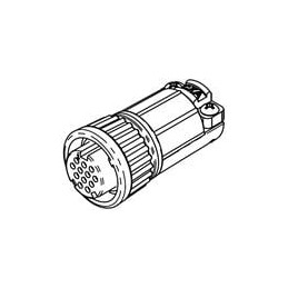 1 pcs : W3280-12SG-535 - Standard Circular Connector MU WR CBL 1220 SKT CRP 535