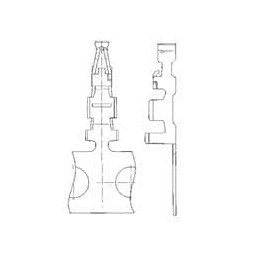 1 pcs : DF14-3032SCFA - Headers & Wire Housings 30-32 AWG SOCKET GOLD CONTACTS REEL