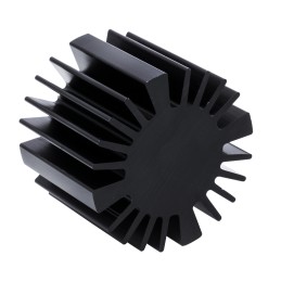 1 pcs - Heatsink, Universal Round Alu, 1.8K/W, 50 (Dia.) x 37.5mm, Screw