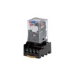 1 pcs : MKS2PIN DC12 - General Purpose Relays 12V DC DPDT W/ TEST BUTTON AND LED