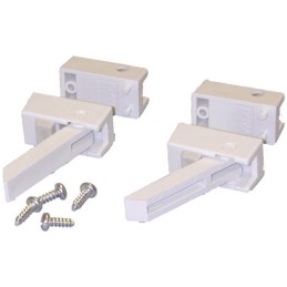 1 Kit - METCASE ABS Tilt Feet for Use with Metcase Enclosure, 34 x 17mm