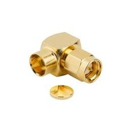 1 pcs : 132344 - RF Connectors / Coaxial Connectors SMA RIGHT ANGLE PLG SOLDER .250 SEMI RIG