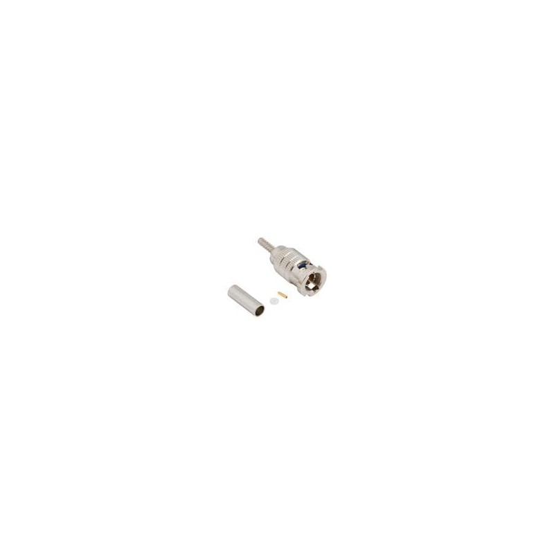 1 pcs : 034-5011 - RF Connectors / Coaxial Connectors HD-BNC Male Straight RG-178 50 Ohm