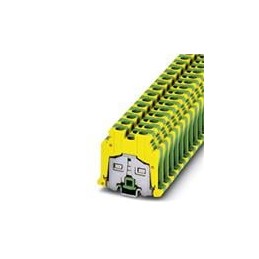1 pcs : 1410505 - DIN Rail Terminal Blocks MINI GRD TER BLOCK