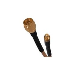 1 pcs : 415-0202-MM200 - RF Cable Assemblies STR SMA PLG-STR MMCX PLG RG174 200mm
