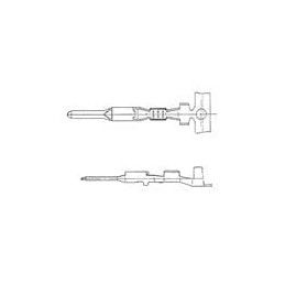 1 pcs : 71141305 - Automotive Connectors TERM 060 Z M 1.5MM UNSLD