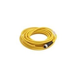 1 pcs : 21350200517050 - Sensor Cables / Actuator Cables M12 A-code 5-pin Straight female to open end, 5m, PVC yellow jacket