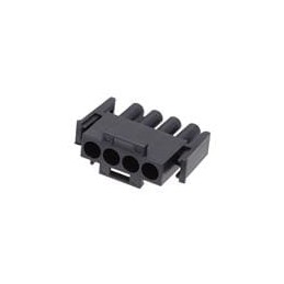 1 pcs : 1-350779-9 - Pin & Socket Connectors 04P UMNL V0 PLUG HSG BLACK