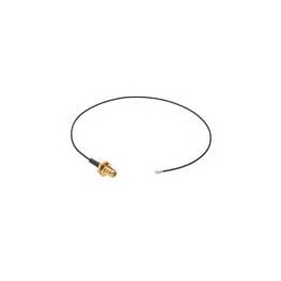 1 pcs : 73230-6170 - RF Cable Assemblies SMA Bulkhead IP68 Jack-to-I-PEX MHF 4L LK Plug, 1.37mm Cable Diameter, 305.00mm Cable L