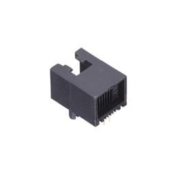 1 pcs : E5364-3000G2-L - Modular Connectors / Ethernet Connectors RJ14 6P4C SIDE ENTRY THT