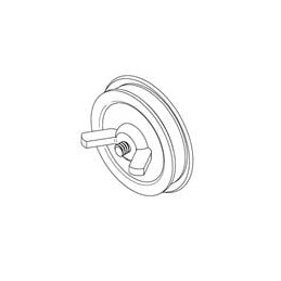 1 pcs : HP75LG - Conduit Fittings & Accessories HOLE PLUGS STEEL LG