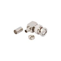 1 pcs : 031-6005-RFX - RF Connectors / Coaxial Connectors BNC R/A Plug