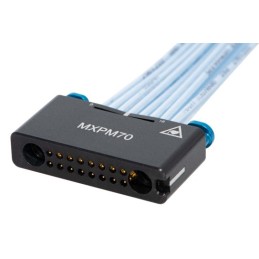 1 pcs - Female 1.85mm to Female PC 1.85 Coaxial Cable, 152mm, MXPM70 Coaxial, Terminated