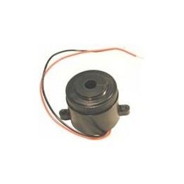 1 pcs : PK-20A35EWQ - Piezo Buzzers & Audio Indicators CONSTANT, 3-24VDC 3.5KHZ, 95DB, 28X25
