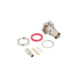 1 pcs : 112719 - RF Connectors / Coaxial Connectors BNC BULKHEAD JACK 316/U 6.5MM PANEL