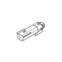 1 pcs : 34950-1220 - Automotive Connectors MX150 BACKSHELL BLD 2X6 WORIB