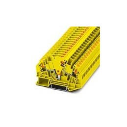 1 pcs : 1350425 - DIN Rail Terminal Blocks PTVME 6/S YE