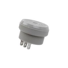 1 pcs : CPE-757 - Piezo Buzzers & Audio Indicators buzzer, 37.8 mm round, 23.5 mm deep, P, 3.6 kHz, 9 V, panel mount, driving ci