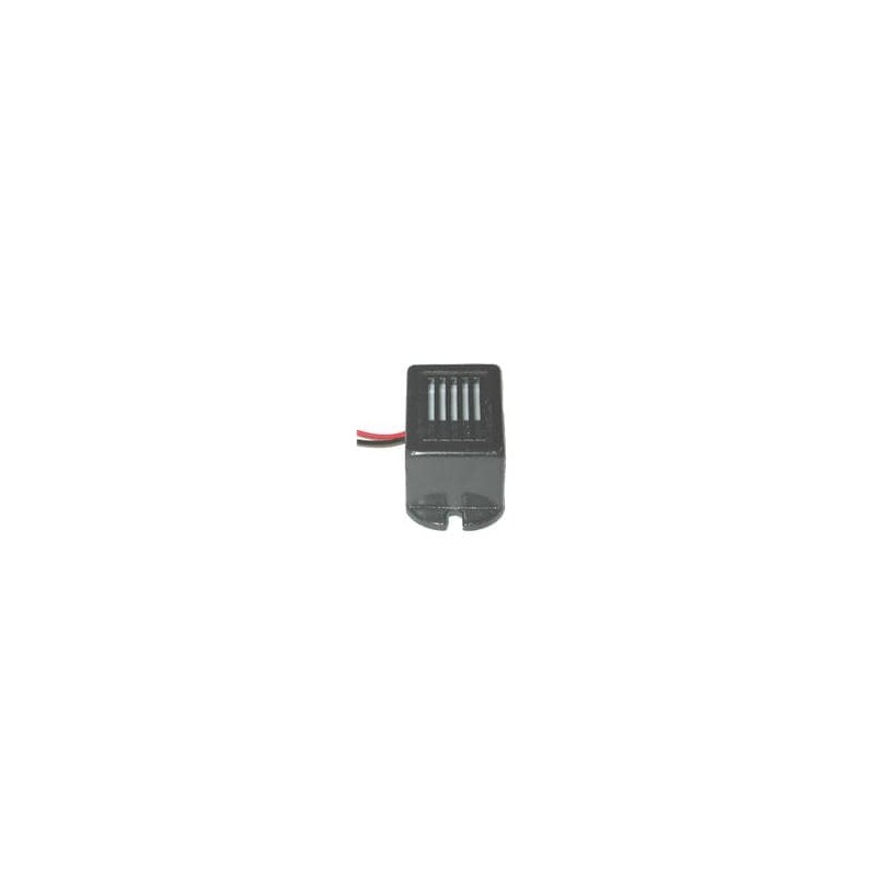 1 pcs : PK-16N04WA-12Q - Piezo Buzzers & Audio Indicators CONSTANT, 8-16VDC 400HZ, 24X17X15MM