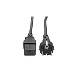 1 pcs : P050-008 - AC Power Leads 8FT AC CRD,SHUKO/C19,10A,250V