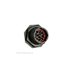 1 pcs : UTS71492P - Standard Circular Connector Plastic jam nut receptacle, without backshell, for 12 male contacts, IP68/69K