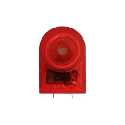 1 pcs : PS-733PRQ - Piezo Buzzers & Audio Indicators 5-15DC 95DB 2.5-4.5HZ FS 32X46X16 RED