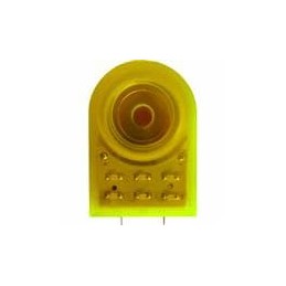 1 pcs : PS-733PYQ - Piezo Buzzers & Audio Indicators 5-15DC 95DB 2.5-4.5HZ FS 32X46X16 YELLOW