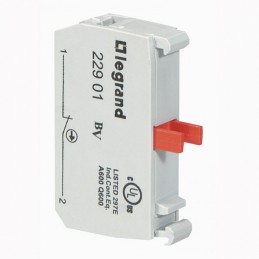 1 Box of 20 - Legrand OSMOZ Contact & Light Block - NC 600 V ac