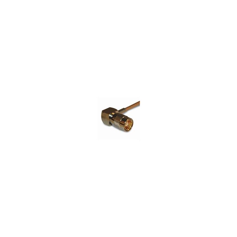 1 pcs : 142286 - RF Connectors / Coaxial Connectors SMB R/A PANEL SNAP LOCK 179 75 OHM