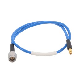 1 pcs - Male MMPX Plug to Male PC 1.85 Coaxial Cable, 305mm, 11MMPX Coaxial, Terminated