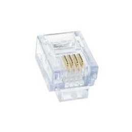1 pcs : 32-5994UL - Modular Connectors / Ethernet Connectors RJ11 6P4C ROUND STRANDED CABLE