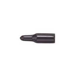 1 pcs : EZ-303-12 BLACK - Standard Circular Connector EZ PULL TAB VINYL CAP BLACK