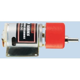 1 pcs - RS PRO Brushed Geared DC Geared Motor, 1.71 W, 3 V dc, 15 Ncm, 7 rpm, 4mm Shaft Diameter
