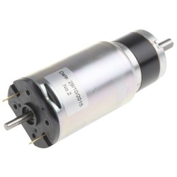 1 pcs - RS PRO Brushed Geared DC Geared Motor, 13.2 W, 24 V dc, 75 Ncm, 1260 rpm, 6mm Shaft Diameter