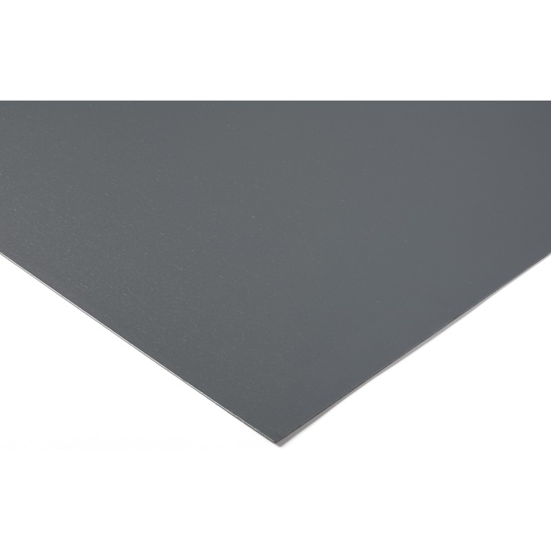 1 Lot of 1 - RS PRO Grey Plastic Sheet, 1000mm x 500mm x 20mm