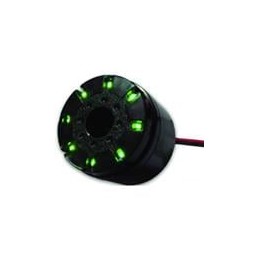 1 pcs : PS-550DG-AQ - Piezo Buzzers & Audio Indicators 5/15DC 105DB 2800HZ CONT GREEN 54X41