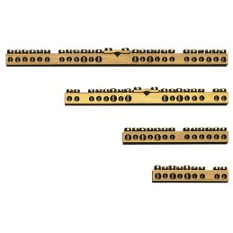 1 Box of 1 - ABB Earth & Neutral Terminal Bar for use with MCB
