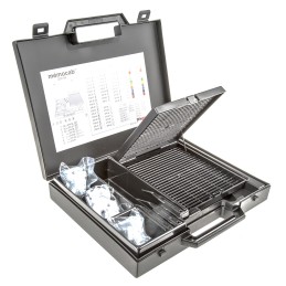 1 pcs - Legrand Memocab Slide On Cable Marker Kit, Black, 0.25 - 16mm Cable