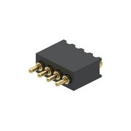 1 pcs : 854-22-004-30-001101 - Headers & Wire Housings 4P 1R SURFACE MT .252 HEIGHT CONN