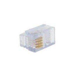 1 pcs : 32-5964UL - Modular Connectors / Ethernet Connectors RJ11 4P4C FLAT/ROUND STRANDED CABLE
