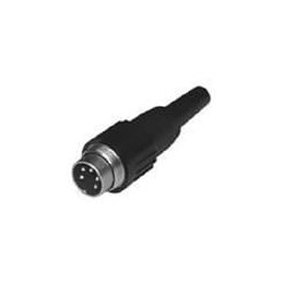 1 pcs : T3400-013 - DIN Connectors MALE CABLE CONNECTOR 6 WAY