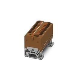 1 pcs : 1047445 - DIN Rail Terminal Blocks PTFIX 4/18X1 5-NS15A BN