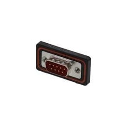 1 pcs : 173110-0004 - D-Sub Standard Connectors WTR PROOF 9-PIN PLUG