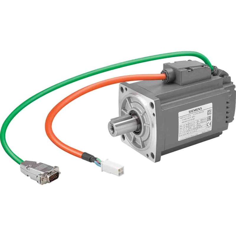 1 pcs - Siemens 1FL6042 Synchronous AC Motor, 750 W, 230 V, Flange Mount Mounting